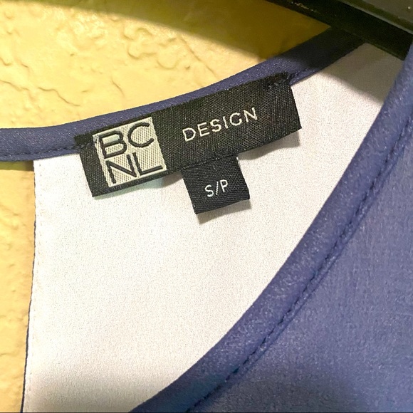 BCNL Design Sleeveless Overlay Blouse - Picture 3 of 4